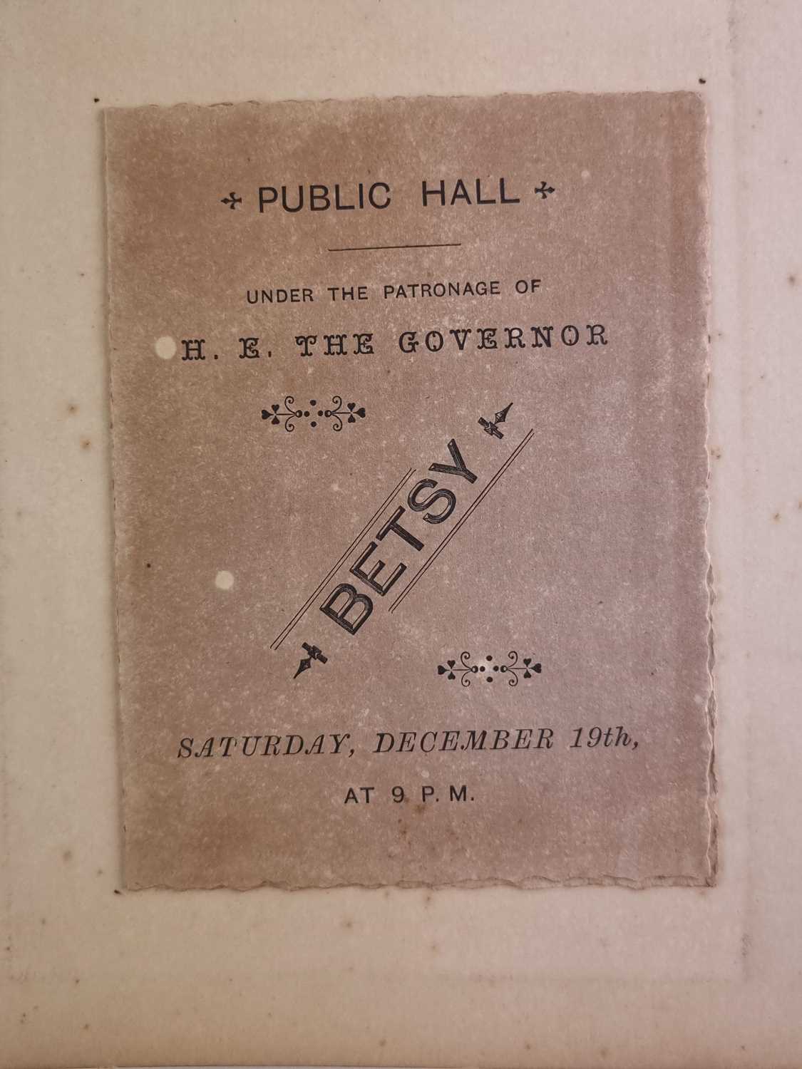 THEATRE INTEREST -Military-related newspaper clippings, theatre and military concert programs. - Image 11 of 36