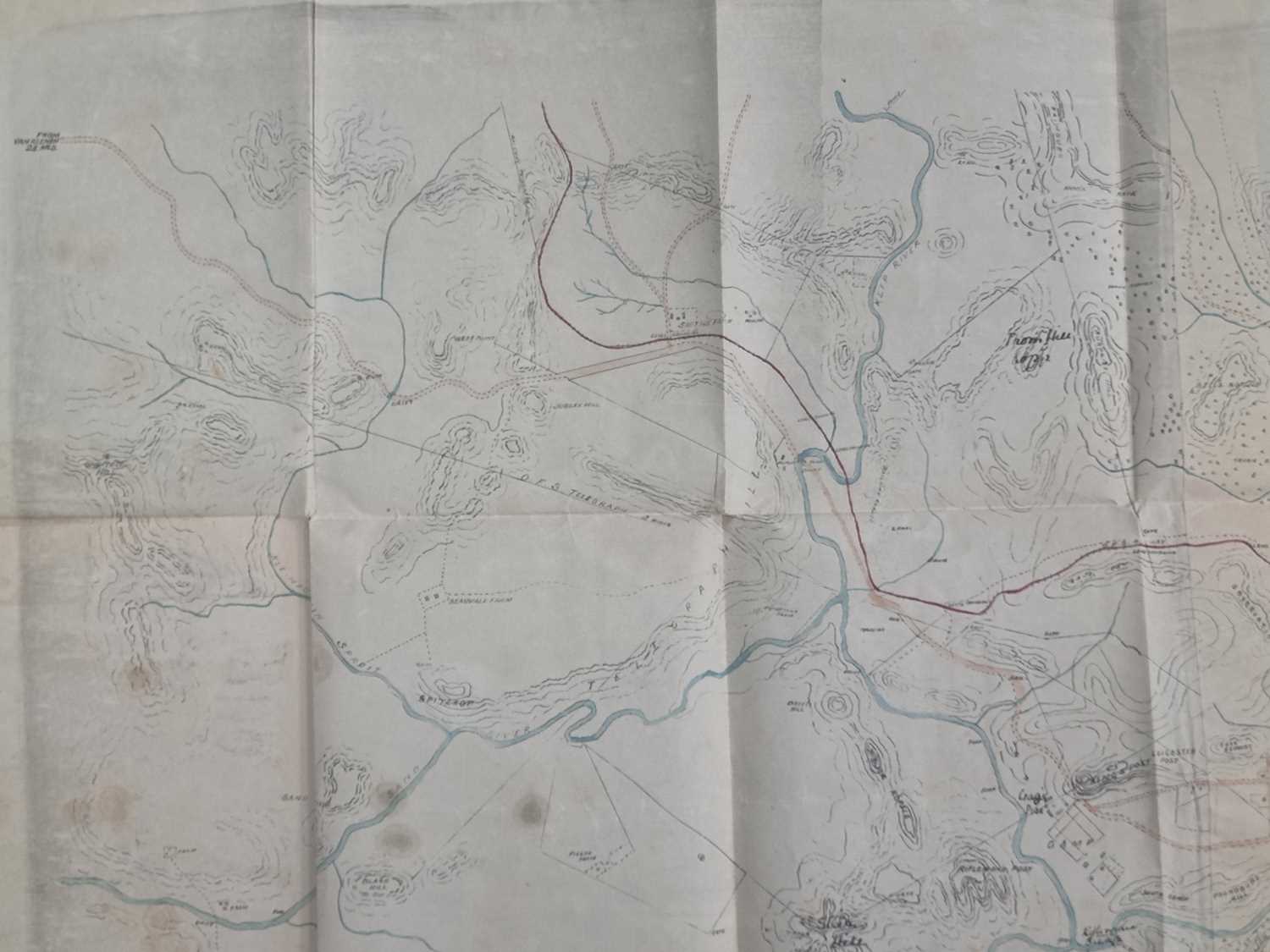 Second Boer War. Rare map of Ladysmith and a group of newspapers and illustrations. - Image 5 of 18