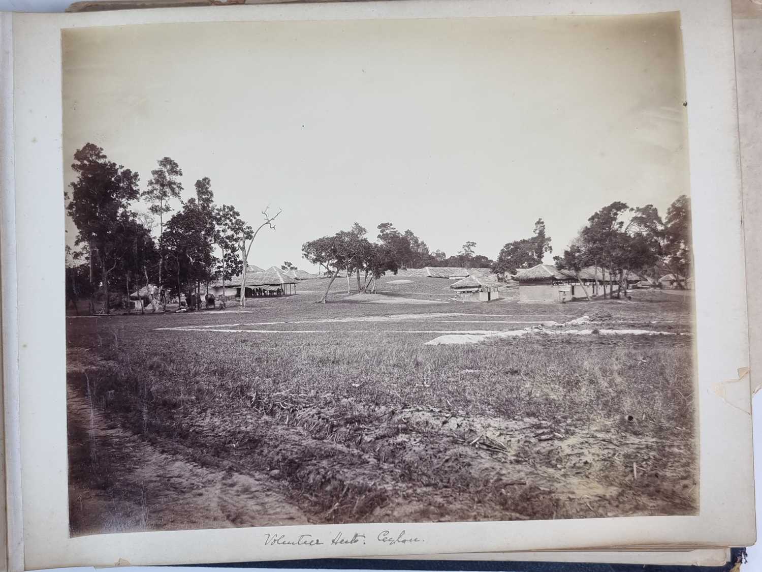 Ceylon (Sri Lanka) Interest - Photograph and watercolour album - Image 7 of 26