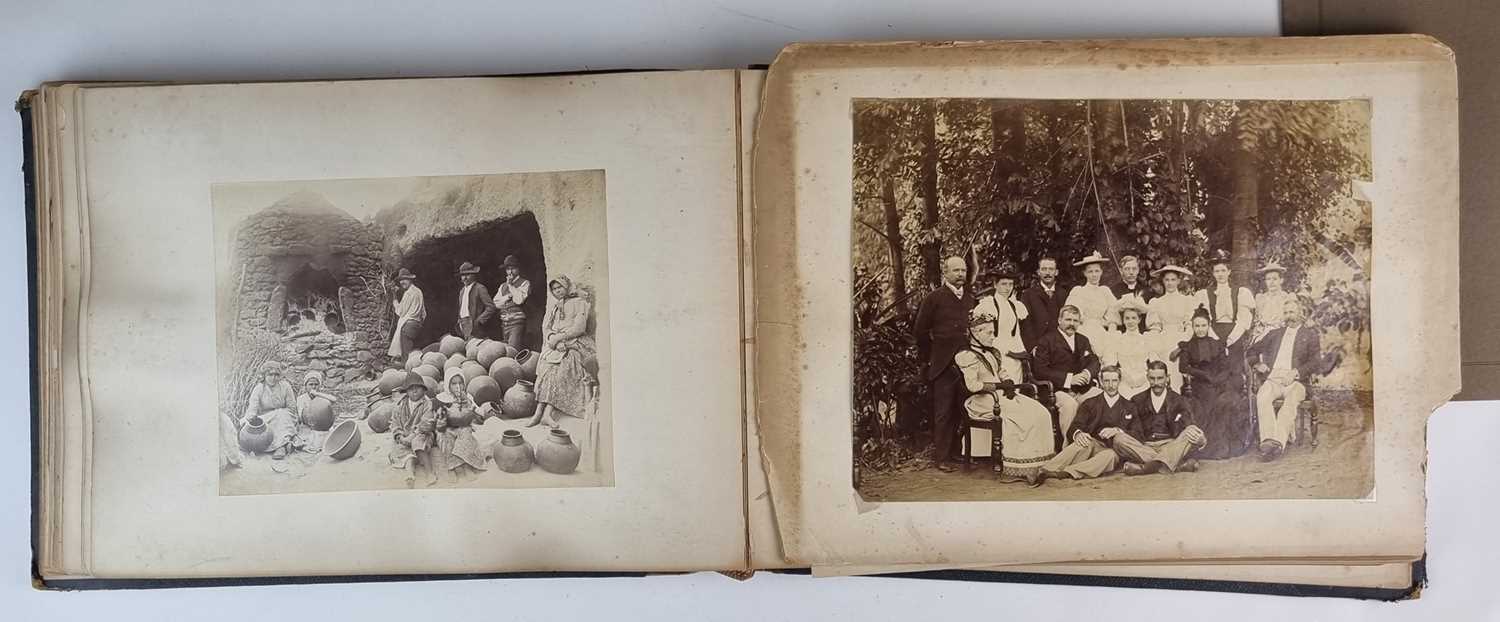 Ceylon (Sri Lanka) Interest - Photograph and watercolour album - Image 26 of 26