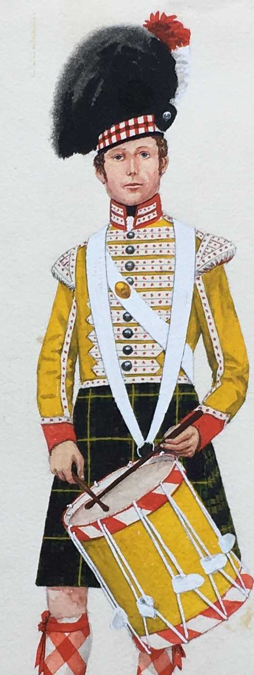 Pair of Philip Henry Smitherman Scottish Regimental watercolours - Image 17 of 20