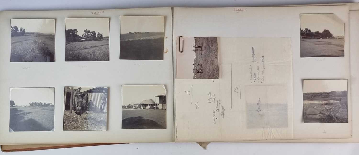 Second Boer War. Photograph album compiled by Major Macready, 2nd Gordon Highlanders, circa 1901-02 - Image 2 of 32