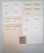 Germany, Third Reich. NSDAP unused letterheads.