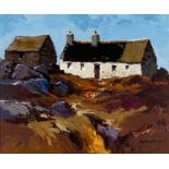 Donald McIntyre (1923-2009) Cottage in the Rocks