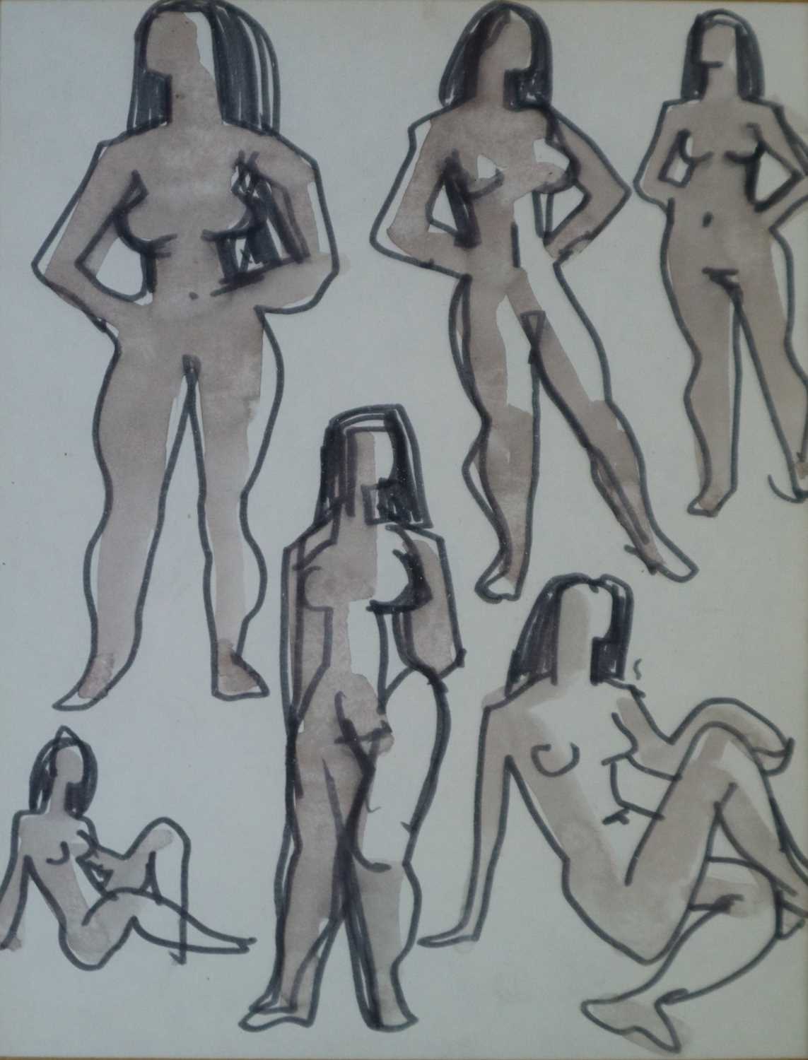 Sidney d'Horne Shepherd (Scottish 1909-1993) Nude Studies