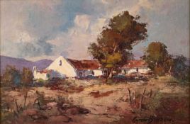 Leon Anton Benzon (b.1944). A farmstead near Trees