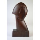 Arthur Cyril Hilton (British 1897-1960) Female Head Sculpture