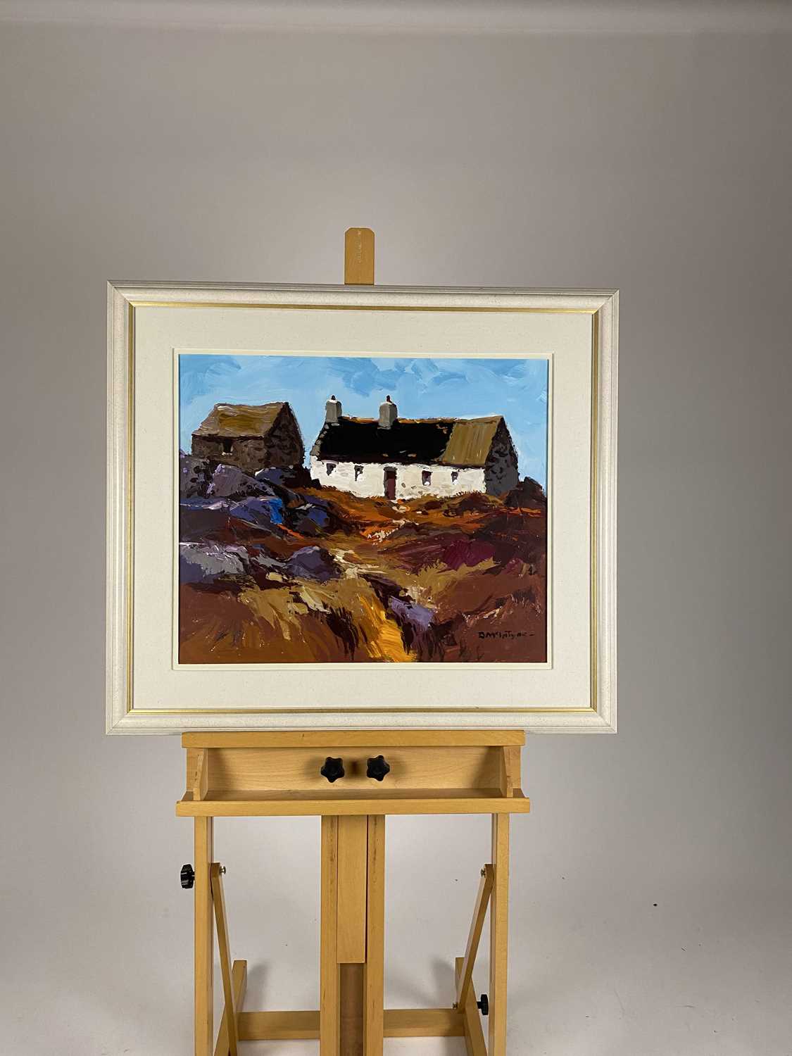 Donald McIntyre (1923-2009) Cottage in the Rocks - Image 2 of 8