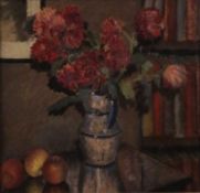 Attributed to Bernard Meninsky (1891-1950) Still Life Flowers in a Jug