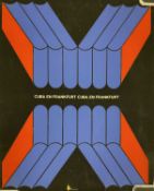 Group of 1970s Cuban Book Institute Advertising Posters