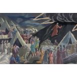 Thomas Nash (1891-1968) Moses Ascending the Mountain