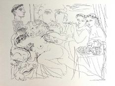 After Pablo Picasso (1881-1973) 6 Book Plate from the Vollard Suite