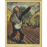 John Petts (1914-1991) The Sower