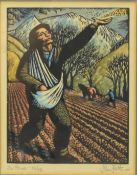 John Petts (1914-1991) The Sower