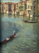Alan Kingsbury (b.1960) Vista da Rialto, Venice