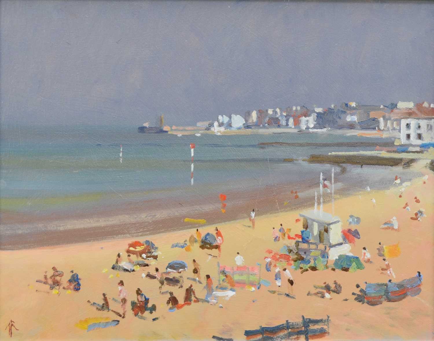 Michael Richardson (b.1943) The Lifeguard Station