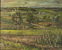 Circle of Hernando Soto Vines (1904-1993) Rural Landscape