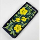 Moorcroft 'Buttercup' tray