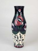 Moorcroft 'Tribute to Charles Rennie Mackintosh' vase, dated 2000