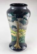 Large Walter Moorcroft 'After the Storm' limited edition vase