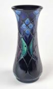 Moorcroft 'Lattice' vase designed by Sally Tuffin