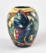 A small Moorcroft 'Hartgring' vase designed by Emma Bossons