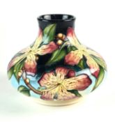 Moorcroft Trial vase by Anji Davenport, Silk Flower pattern