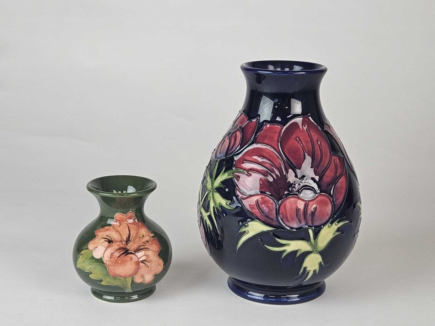 Two Moorcroft vases