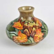 Moorcroft 'Flame of the Forest' vase