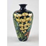 Moorcroft Collector's Club 'Yellow Wisteria' vase