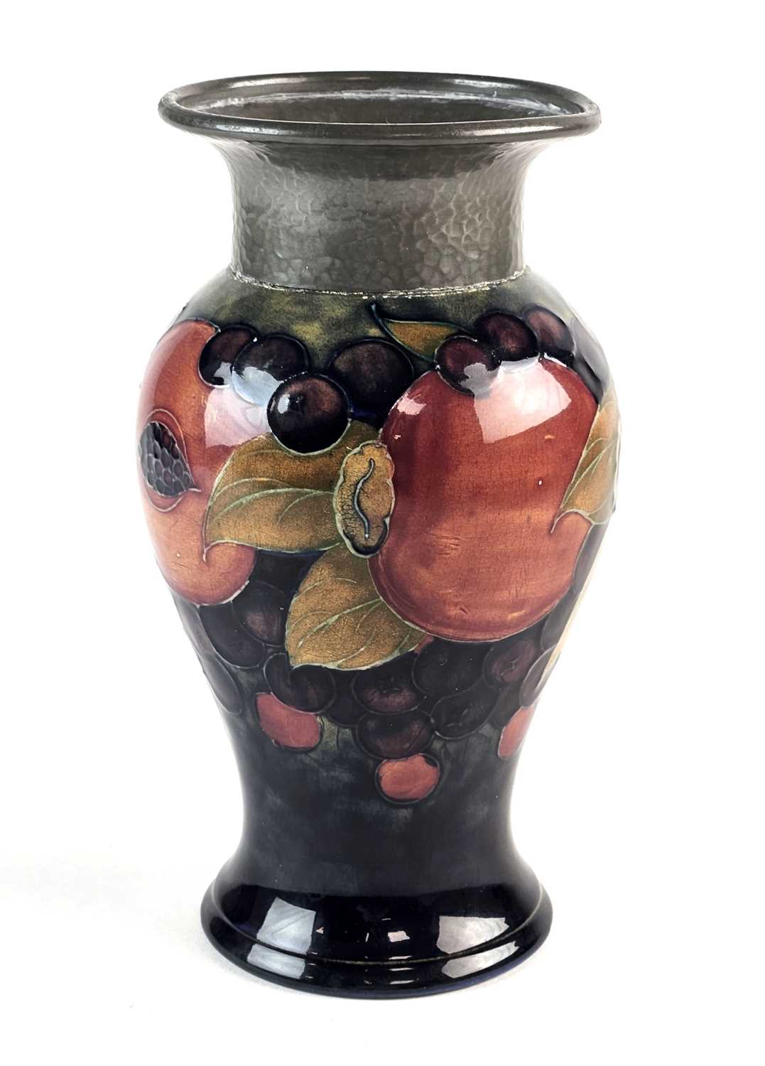 William Moorcroft 'Pomegranate' vase with pewter mount, circa 1920s - Image 2 of 4