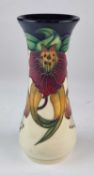 Moorcroft 'Anna Lily' vase designed by Nicola Slaney