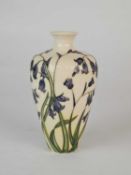 Moorcroft 'Bluebell Harmony' vase designed by Emma Bossons