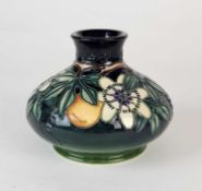 Moorcroft 'Passion Fruit' vase designed by Rachel Bishop