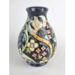 Moorcroft 'Golden Lily' vase