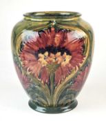 An unusually large William Moorcroft 'Revived Cornflower' vase