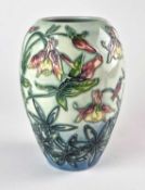 Uncommon Moorcroft Collector's Club 'Aquilegia' vase