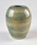 A small Moorcroft Trial experimental glaze vase