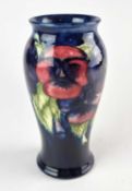 William Moorcroft 'Pansy' vase