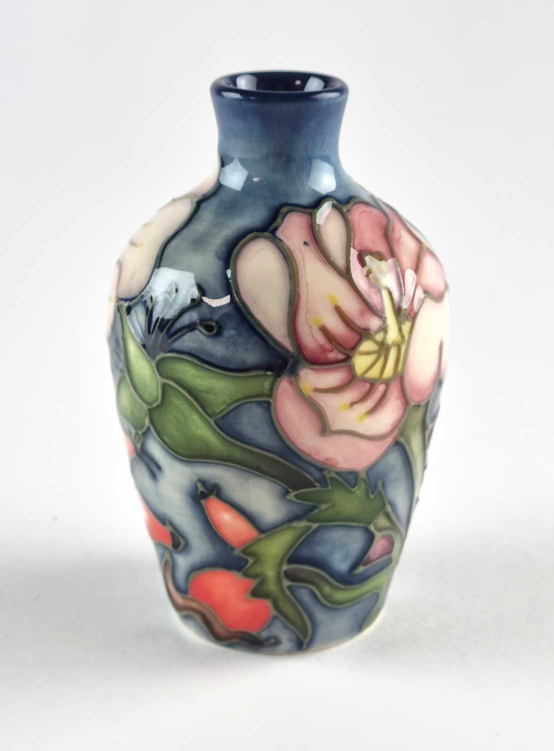 A miniature Moorcroft vase designed by Jeanne McDougall - Image 2 of 3