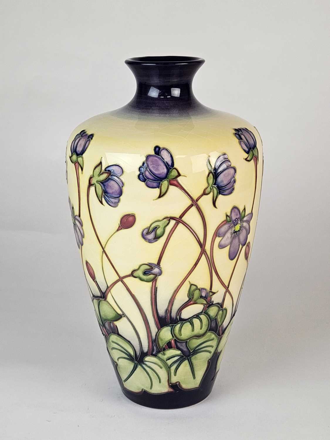 Large Moorcroft 'Ashwood Hepatica' Trial vase - Image 2 of 4
