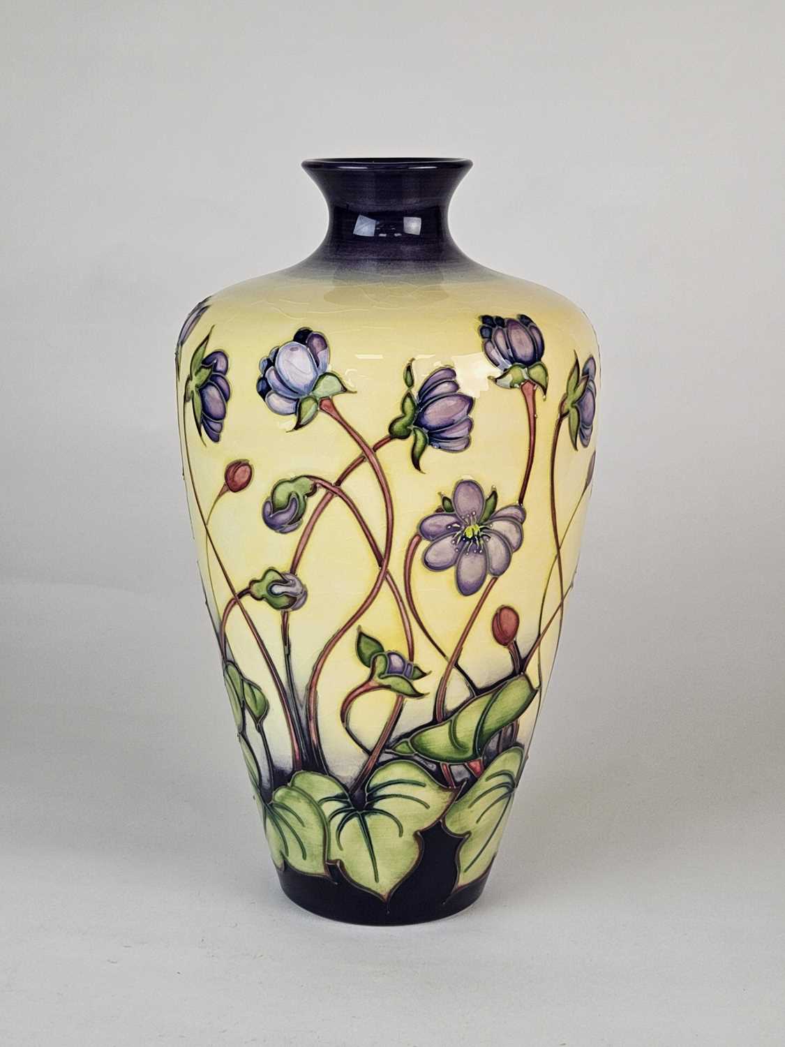 Large Moorcroft 'Ashwood Hepatica' Trial vase
