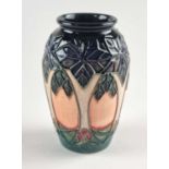 A small Moorcroft 'Cluny' vase