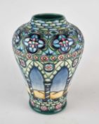A Moorcroft 'Meknes (At Night)' pattern vase, dated 1999 and designed by Beverley Wilkes, a