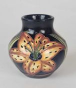 Small Moorcroft 'Tigris Lily' vase
