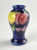 Small William Moorcroft 'Wisteria' vase