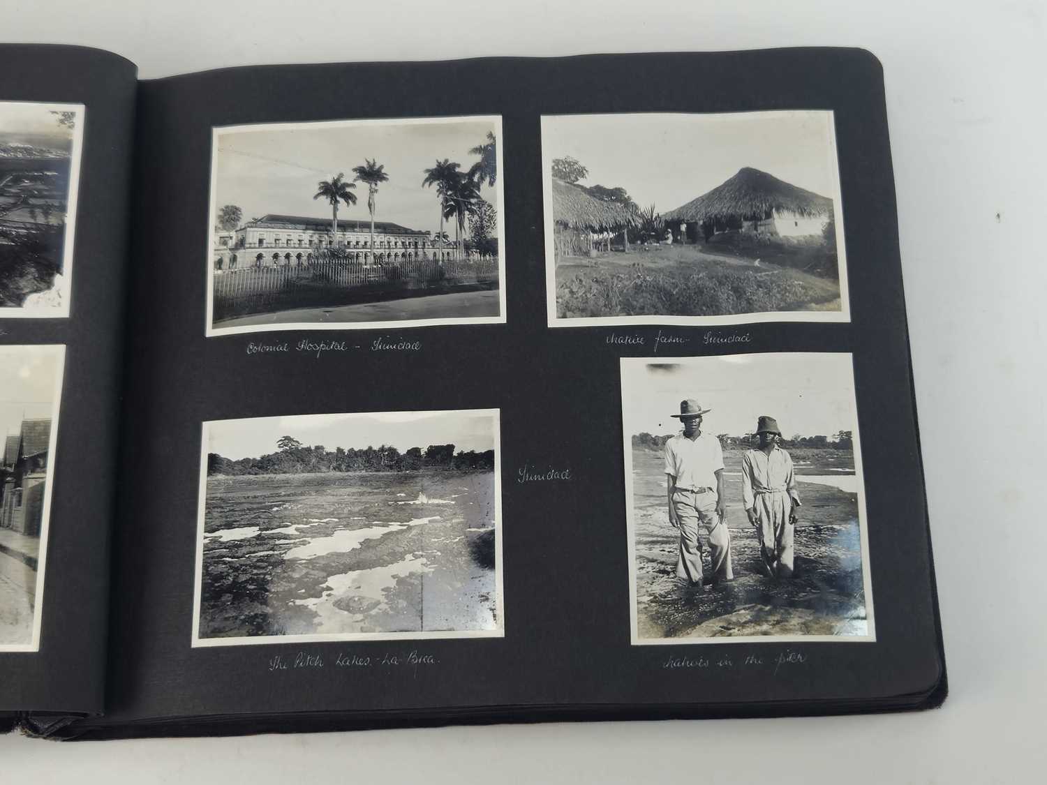 Royal Navy Photograph album of the maiden voyage of HMS Ajax (1935-1937) - Image 11 of 22