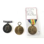 WW1 Royal Marine Light Infantry and Royal Naval Volunteer Reserve medals