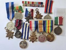 Collection of medal copies and other medals