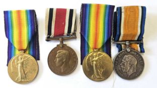 Family group of WW1 medals